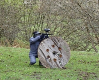  Paintball-Schießen